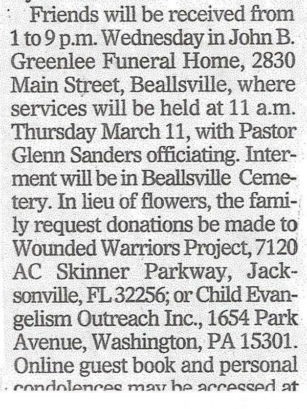 Robert P. Jenkins obit